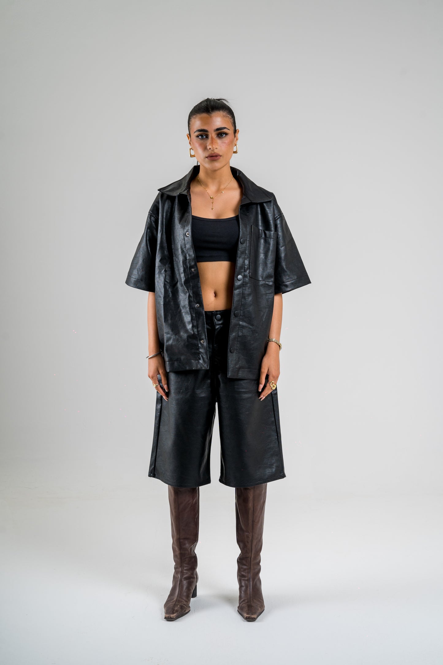 Faux Leather Set